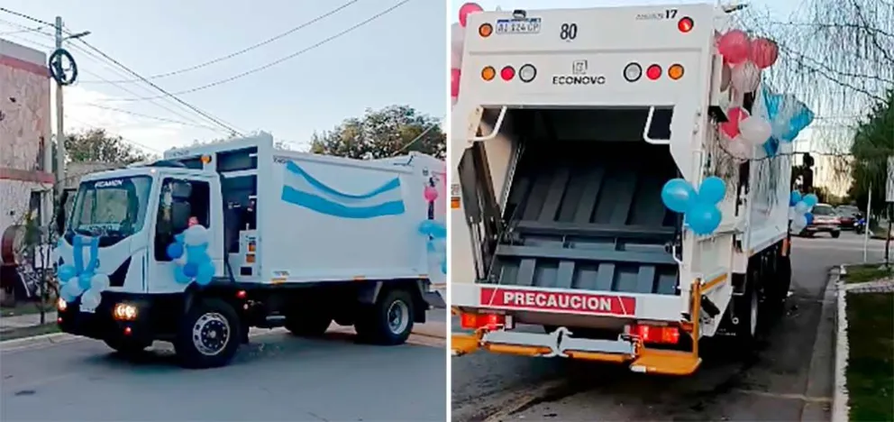 Carpintería incorporó un camión compactador 0 km a su flota municipal