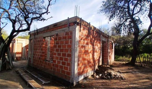 Avanzan las obras de 16 viviendas en Los Molles