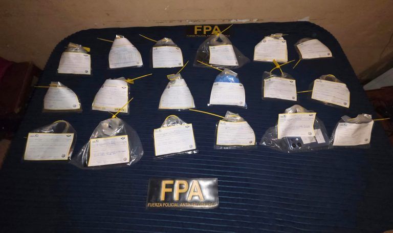 Desmantelaron una banda narco en La Paz: hay seis detenidos