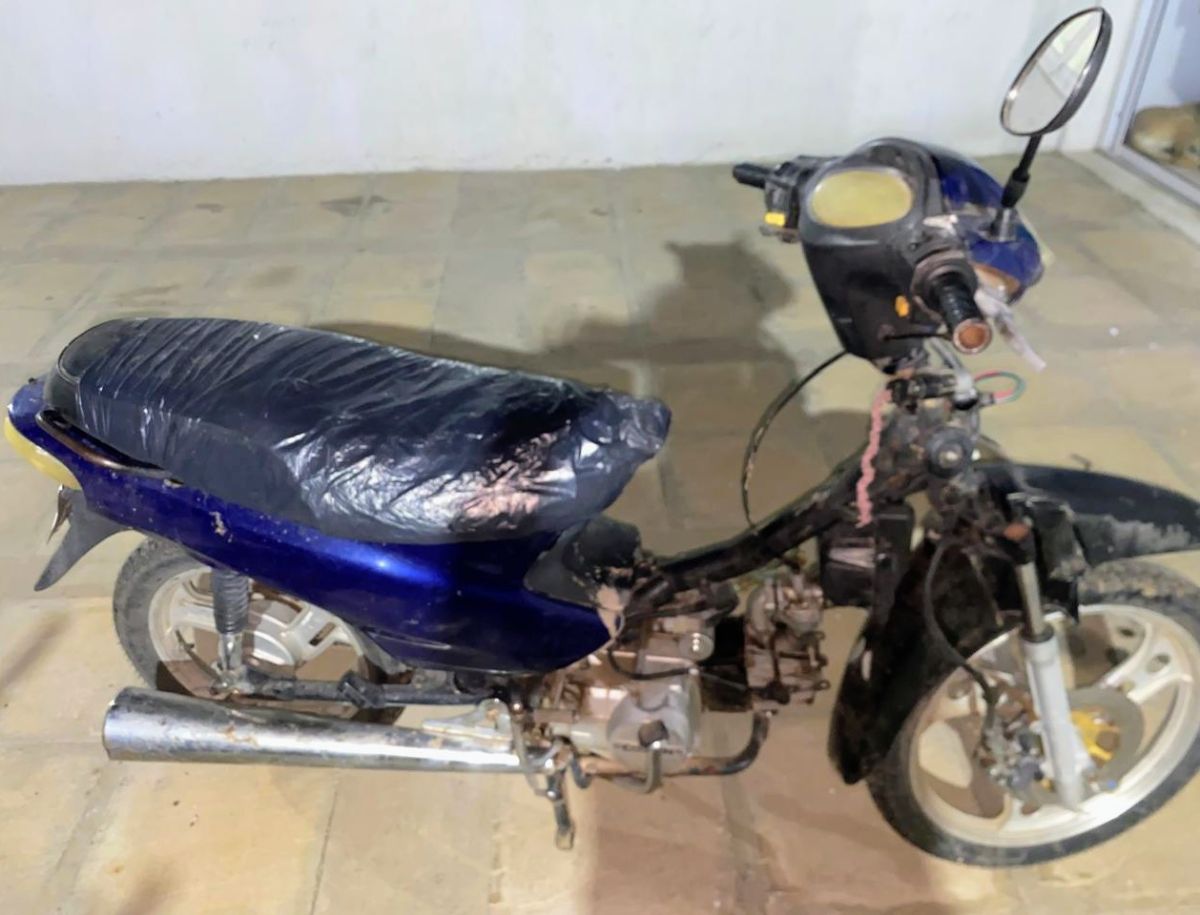 Recuperaron en Merlo una motocicleta robada del barrio 272 Viviendas