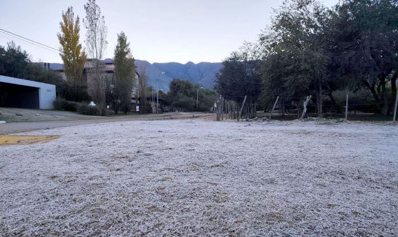 La provincia amaneció helada y pronostican una máxima de 18º