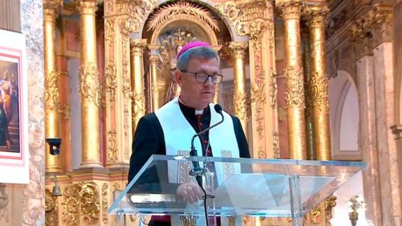 El arzobispo de Buenos Aires, García Cuerva, en el Tedeum: “Basta de alentar la polarización porque nadie se salva solo”
