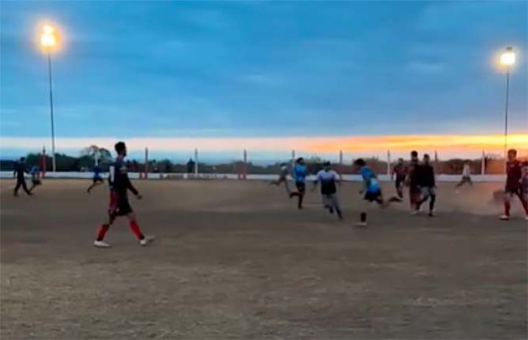 Batalla campal en Carpintería durante un partido de la Liga del Valle del Conlara