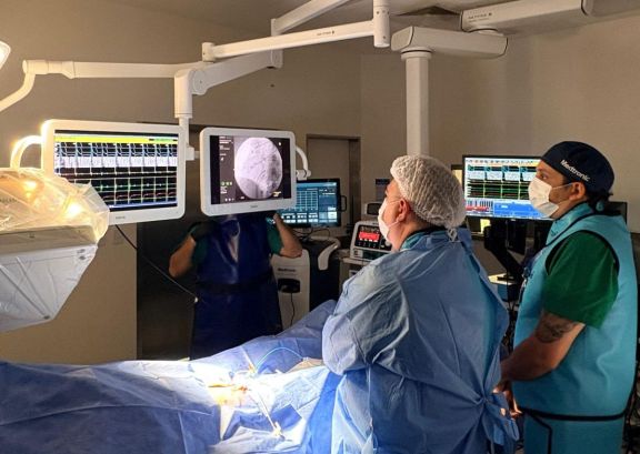 Realizaron por primera vez una crioablación cardíaca en el Hospital Carrillo