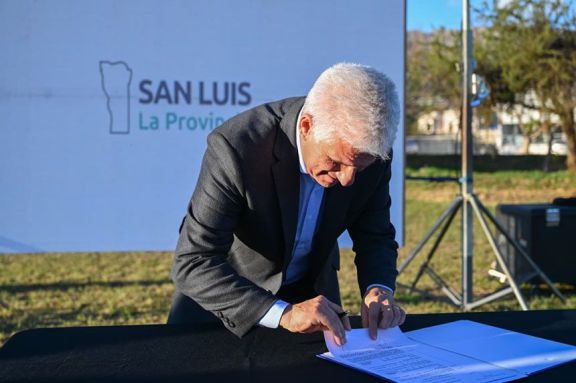 Ruta 1: el gobernador llamó a licitación para remodelar el principal acceso a Villa de Merlo
