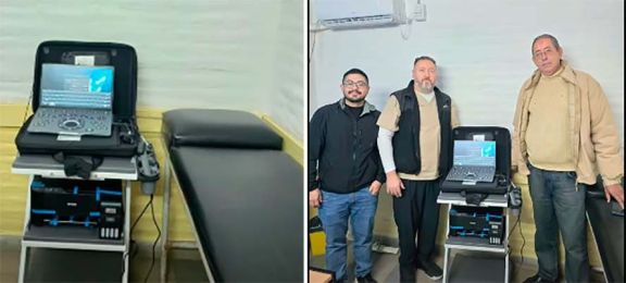 Nuevo ecógrafo para el Hospital Municipal Santa Rita de La Paz