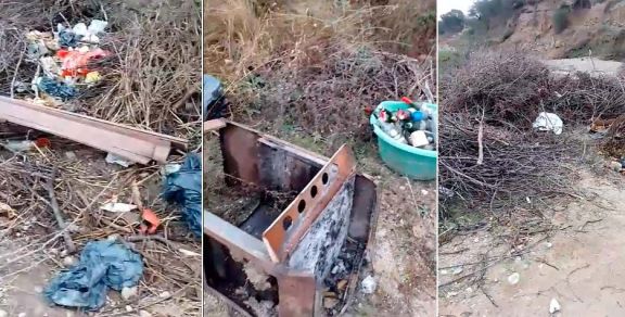 Vecinos alertan por basural clandestino a la vera del arroyo de Piedra Blanca