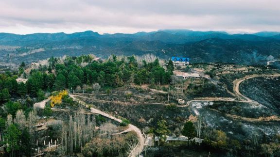 El incendio en Estancia Grande se encuentra contenido y permanece en guardia de cenizas