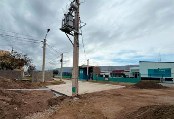Por la obra de pavimentación, restringen el acceso vehicular al EMEI