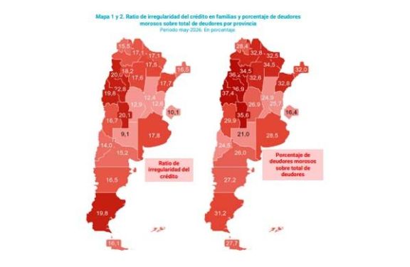 San Luis es la segunda provincia con mayor morosidad en créditos del país