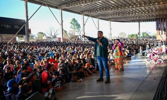 Villa Mercedes celebró a lo grande con una multitudinaria jornada para las infancias