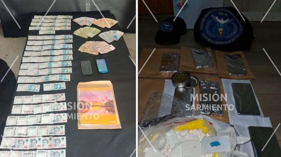 Once detenidos tras un operativo antidrogas en la Costa de los Comechingones