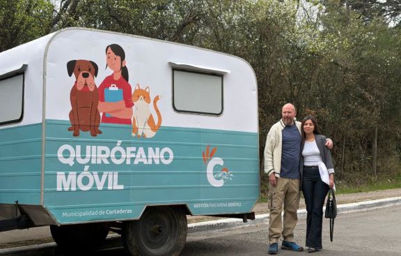 Cortaderas incorporó un quirófano móvil para servicios de sanidad animal