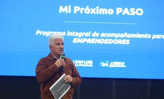 Poggi lanzó la tercera edición de “Mi Próximo Paso” con créditos de hasta $8 millones