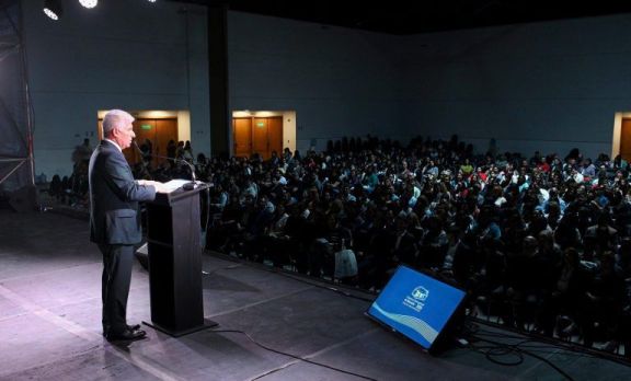 El Gobernador participó del cierre del Congreso Internacional de Educación