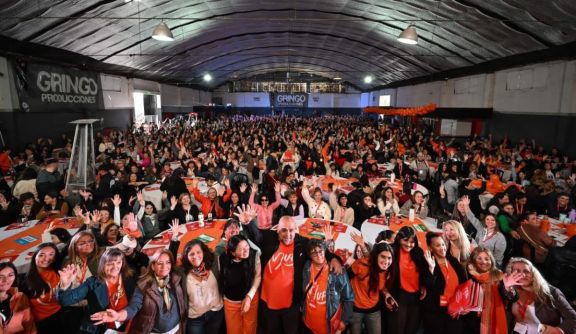 Unas 2.000 mujeres participaron del Congreso Departamental del MUP en Villa Mercedes