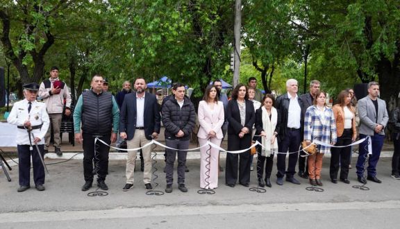Cortaderas celebró sus 193 años con un acto protocolar y desfile cívico-militar